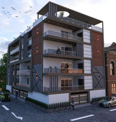facade Design for a client in rohini sec-18