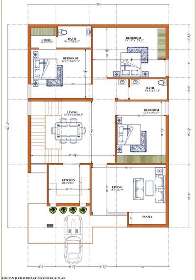 Villa 
30X50
 #villaconstrction  #FloorPlans  #EastFacingPlan #jaipurblog  #ContemporaryHouse  #HouseDesigns  #architecturedesigns