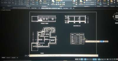 #SingleFloorHouse #singlestorey #plan #drawing #autocad2delevations #autocadplan