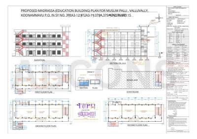 7560 SQFT PROPOSED MADRASSA BUILDING , VALLUVALLY , KOONAMMAVU P.O
 #FloorPlans  #permitdrawings  #permission  #PERMIT  #permitplanforresidentialbuilding  #permit_drawing  #permitfile  #client_babu  #2D_plan  #submissionplan  #submission