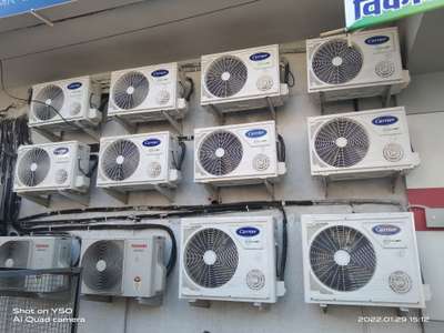 splite AC installation outdoor unit