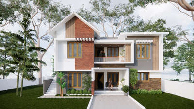 Upcoming project at Nemam, 

Client : Mr. Arun
Type : Duplex House
Area : 1810 sqft