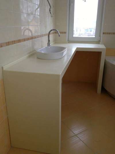 #corian solid surface washbasin top