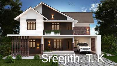 3000 sqft. 4 bhk. Location Kollam