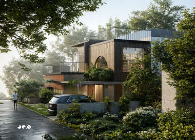 Project: SLATE - where grey harmonizes with green. A quiet balance of form, nature, and material honesty.

#keralaarchitectures #modernminimalism #modernhouses #ContemporaryHouse #ContemporaryDesigns #Minimalistic #LandscapeDesign #ElevationDesign