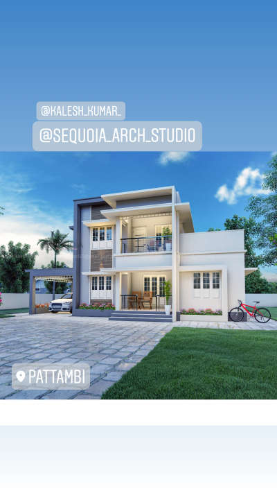 3d exterior design
4 bhk
location- Pattambi