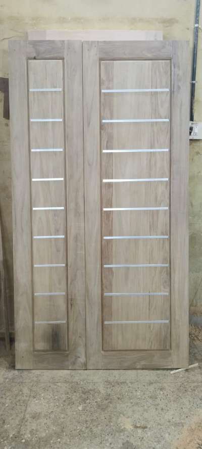 Teak Double Door
