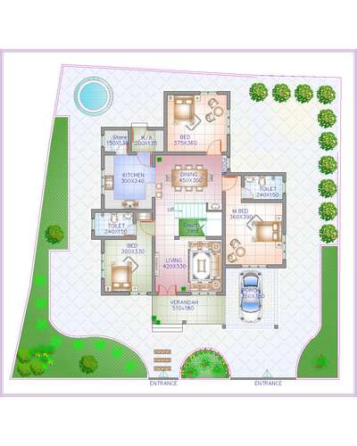 #colour plan  #keralaarchitecture  #KeralaStyleHouse   #FloorPlans  #architecturaldrawings #keralaplanners