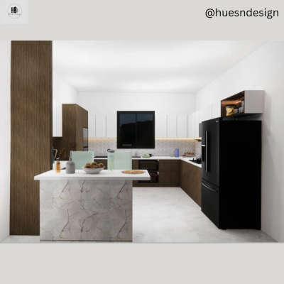 #KitchenIdeas  #LargeKitchen  #LShapeKitchen  #WoodenKitchen  #ModularKitchen  #KitchenInterior