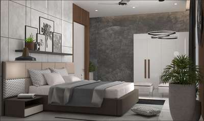 Bed Room Space....3d Visualization