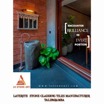💚100% Natural Laterite Stone Cladding Tiles💚

" Le Stone Art "
The Biggest Laterite Cladding Tiles Manufacturer
100% Best Quality with latest CNC technology slicing, edge cutting and Quality Packing 

Available Sizes 
300×180 mm  20mm thickness(12/7 inch)
300×150 mm  20mm thickness(12/6 inch)
180×180 mm  20mm thickness( 7/7 inch)
150×150 mm  20mm thickness( 6/6 inch)

Contact - 
            Mobile. 91 88 007 961,      8547811806
              Office. 85 93 99 50 50

lestoneart@gmail.com
www.lestoneart.com