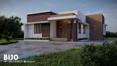 Residence in Elappully palakkad 
Design & visualization: 
Bijo Joseph 
Area : 1100 sqft
📞For details: 8921308070