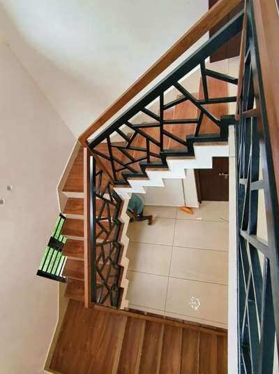 staircase finished  #StaircaseDecors  #viralposts  #StaircaseDesigns  #WoodenStaircase