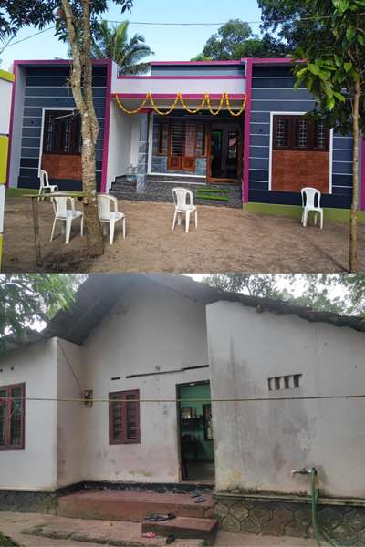 # #maintains wark #KeralaStyleHouse 3BHK1bathroom sitout #3bedrooms  # #hall&  #ClosedKitchen & #sitout  #attachedbathroom