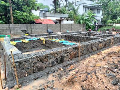 @Thripunithura
Foundation works on progress..
#work #inprogress