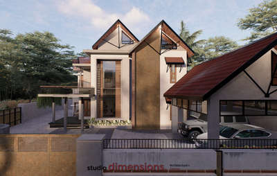 "The Tranquil House"  

A Tropical House in Kothamangalam. 
Area: 3400sqft  
Nestled in the lush greenery of Kothamangalam, Kerala, a tropical house emerges as a sanctuary where privacy and nature blend into one harmonious experience. Designed with deep respect for the land and climate, the house reflects the essence of tropical living-open to the rhythms of sun and wind, yet sheltered enough to provide comfort and intimacy. The house is carefully oriented to capture the maximum sunlight throughout the day. Wide openings, skylights, and strategically placed courtyards allow daylight to filter deep into the interiors, reducing dependence on artificial lighting.

#architecturedesign #Architect #architectsinkothamangalam #KeralaStyleHouse #kothamangalam #tropicaldesign #renderingservices  #muvattupuzha #adimali  #perumbavoor  #ContemporaryHouse  #luxuryhouses