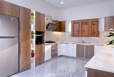 Modular Kitchen using Century Marine Ply with Hettich Fittings