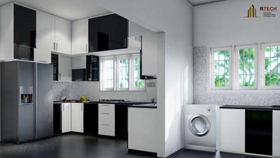 Modular Kitchen 3D