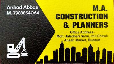 Visiting card|  #conatruction  #Architect  #InteriorDesigner  #visitingcard