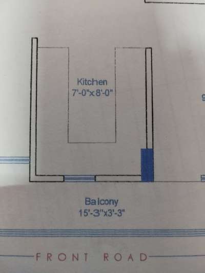 Modular kitchen contract for U shape 7x8 kitchen. share sample with total cost( preferabally without material )