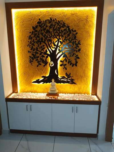 #poojaunit #Prayerunit #HomeDecor #keralahomedesignz #koloapp #trendingdesign #InteriorDesigner #Architectural&Interior #poojaroomdesign #Cabinet #KitchenIdeas #KitchenInterior