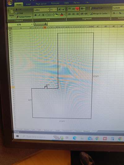 i want floor plan for plot size 27.5 ft wide and 38 ft deep