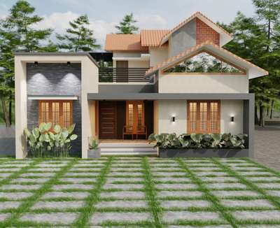 1516 sq.ft house.
Not just bricks and cement, it’s about management and dedication.
This includes a minimal interior and exterior. 

 #KeralaStyleHouse  #indiadesign  #InteriorDesigner