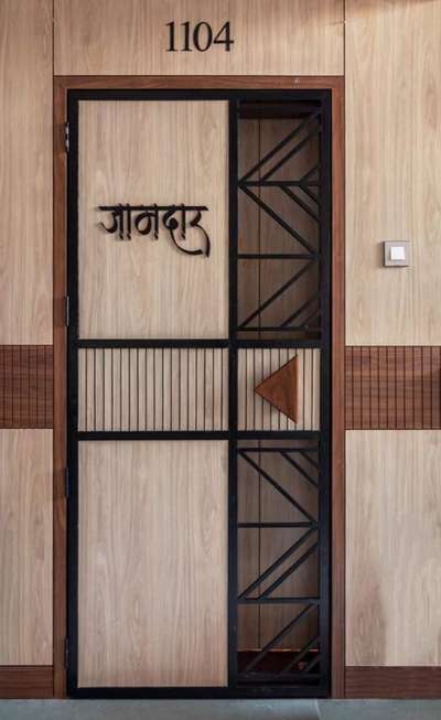 metal door with wood #doormetal
 #metaldoor  #Steeldoor  #viralkolo