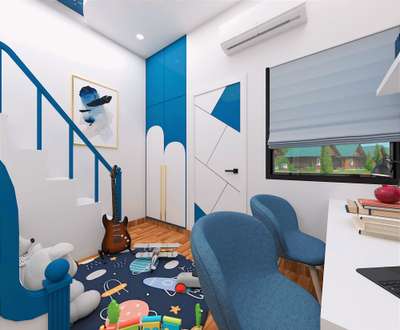 3D design of a children's room. #LUXURY_INTERIOR  #InteriorDesigne   #kidroominteriors .