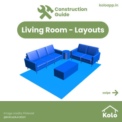 Have a look at different furniture layouts of the living room for your home.

This is just the first part, stay tuned for the next one.

Which one would work out for you best?
Hit save on our posts to refer to later.

Learn tips, tricks and details on Home construction with Kolo Education🙂

If our content has helped you, do tell us how in the comments ⤵️

Follow us on @koloeducation to learn more!!!

#koloeducation  #education #construction #setback  #interiors #interiordesign #home #building #area #design #learning #spaces #expert #consguide #livingroom