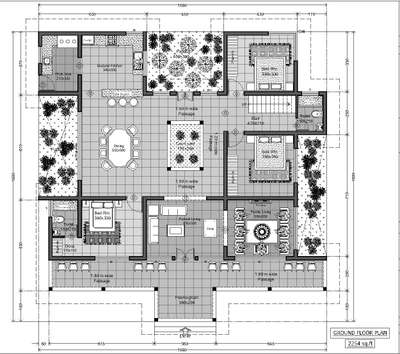 single storey residential building #kerala traditional #2254 sq.ft #nalukkett#wayanad #meenangadi# client : Arun