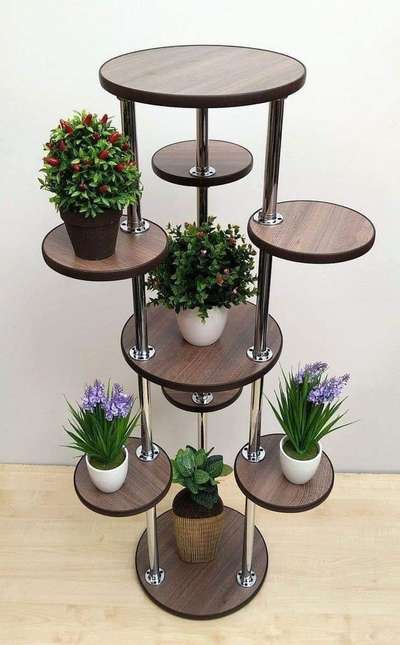 Beautiful plant shelves