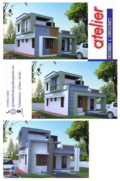 living In exterior and interior...
we will realize...  #ContemporaryHouse #architecturedesigns #Contractor #HouseConstruction #Kollam #Thiruvananthapuram #chathannoor #3ddesignstudio #Architect