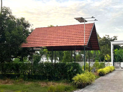 CLAY ROOF CAR PORCH