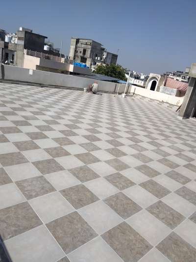 tiles flooring work 16*16 #tiles