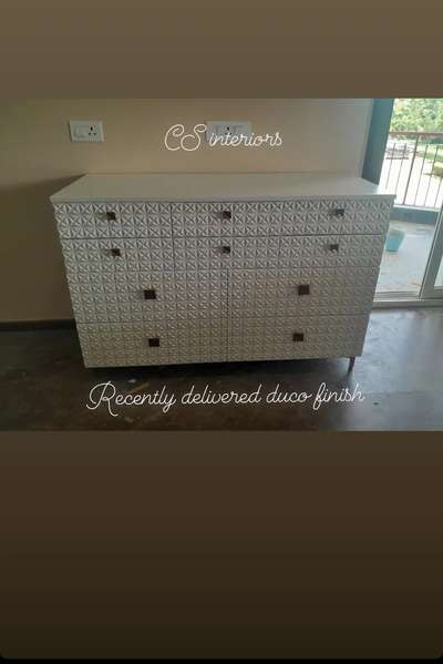Recently delivered #chestofdrawers 
in #ducofinish 
#csinteriors