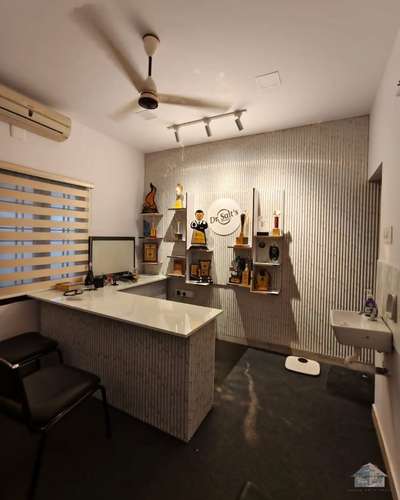 Clinic Dr.Saits, Painting, Flooring, Panelling, Table, Shelf, Electrical Wiring & lights.