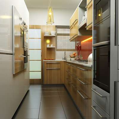 recently done these small size modular kitchen