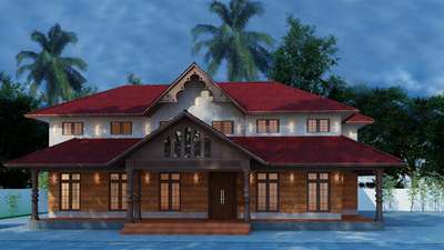 Traditional home design

Client name-Srijeesh

Extent-50 cent

Area-3400 sq ft

Cost-7840000/-

Place-Ernakulam

#homedesignideas #proposedhomes 
#homedesigningideas #proposesdhomedesign
#homeinteriordesign #renovationdesigns