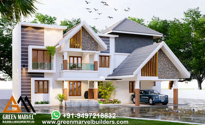 #home #HouseDesigns  #greenmarvelbuilders
 #ElevationDesign