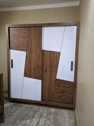 #SlidingDoorWardrobe   #multiwood  #mica