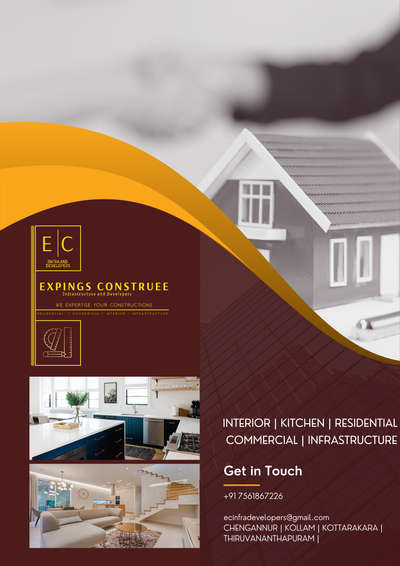 EC INFRA AND DEVELOPERS

Expings Construee 
We Expertise your Constructions.





 #buildersinkerala  #BestBuildersInKerala #HomeDecor  #ElevationHome  #homeandinterior  #new_home  #homedesigne  #semi_contemporary_home_design  #infrastructureproject  #infrastructure   #residenceproject  #villaconstrction  #villadesign  #Buildind  #Kollam  #kollamhouse 


#