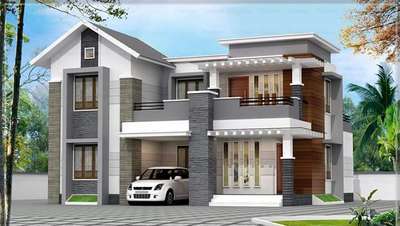villa 3D view