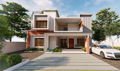 Residence Design for Mr.Sanish Thampi, Thrippunithura
 # 4 BHK
 # 3700 Sq.ft House