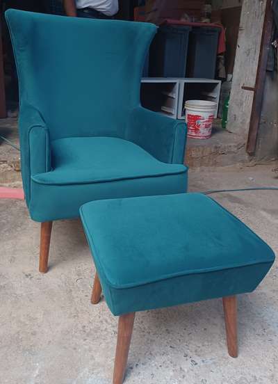 #fromthefactory  #bespokefurniture  #madetoorder  #customisedfurniture  #wingchair  #delhiinteriors  #gurgaondesigner