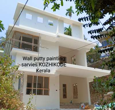 Wall putty painting sarvies Kozhikode Kerala mb no 9895553172#wall putty #paintingservices