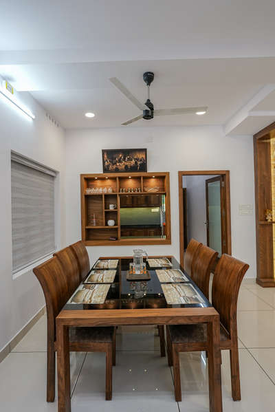 INTERIOR DESIGN 
Dining Room 
Kitchen 
 #InteriorDesigner 
 #KitchenInterior 
 #Architectural&Interior  #DiningTable  #diningarea  #KitchenIdeas  #breakfast_counter 
 #kerala_architecture