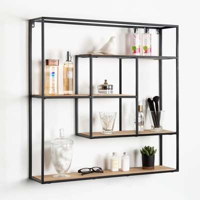 #Metal_hut#wall_shelves