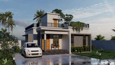 2bhk
groundfloor 846sqft
firstfloor 81 sqft
total 927sqft
name: musthafa
 #3d  #below1000sqft