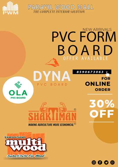 pvc board offer available now